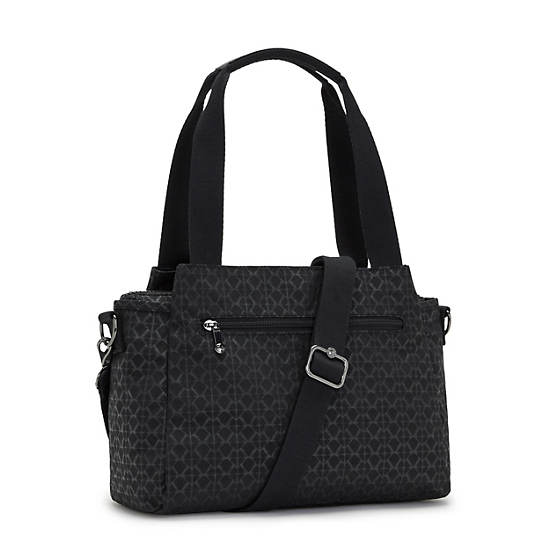 Sacs À Bandoulière Kipling Elysia Printed Noir | FR 1808PJ